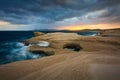 Sarakiniko beach, Milos, Greece.