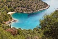 Sarakiniko in Ithaki, Greece Royalty Free Stock Photo