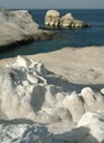 Sarakiniko, Milos, Greece Royalty Free Stock Photo