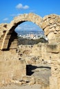 Saranda Kolones, Paphos, Cyprus Royalty Free Stock Photo