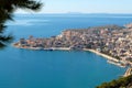 Saranda by sea Royalty Free Stock Photo