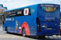 Japan National Football team bus