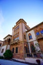 The landscape of Ringling museum at Sarasota in Florida Royalty Free Stock Photo