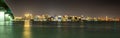 Sarasota Florida Skyline at Night Royalty Free Stock Photo