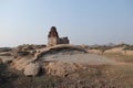 Saraswathi Temple at Hampi, Karnataka - World Heritage Site by UNESCO - India travel - religious tour - ancient rock carvings