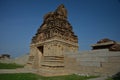 Saraswathi Temple in Hampi, ancient capital of Vijayanagara empire