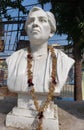 Sarat Chandra Chattopadhyay statue at Calcutta ,India. He was a novelists,nationalist and social reformer.