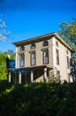 Typical mansion in Saratoga Springs, New York State, USA Royalty Free Stock Photo