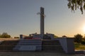 Saratov, Russia - August 16, 2018: Memorial complex