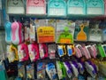 Sarawak,Malaysia -July 13, 2019 : in aeon mall supermarket product of equipment in the toilet cleaner wc in market Malaysia view o