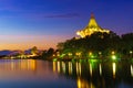 The Sarawak State Legislative Assembly Building at Dawn