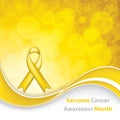 Sarcoma cancer symbol