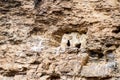 Sarcophagi of Karajia Royalty Free Stock Photo