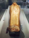 sarcophagus of Ancient Egyptian Museum object in Egyptian Museum at Cairo, Egypt Royalty Free Stock Photo