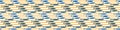 Sardine shoal of fish seamless vector border pattern of grilled fishes. Lisbon St Antonio traditional portugese food