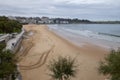 Sardinero beach, Santander Royalty Free Stock Photo