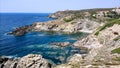 Sardinia. Arbus. Torre dei Corsari. Coastal panoramic view