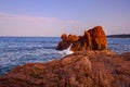 Sardinia Baia Cea evening lights