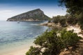 Sardinia Bay of Cala Moresca Royalty Free Stock Photo