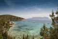 Sardinia Bay of Cala Moresca Royalty Free Stock Photo
