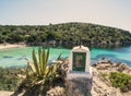 Sardinia Bay of Cala Moresca Royalty Free Stock Photo