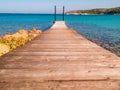 Sardinia beach, the Marmorata, Santa Teresa, Italy.