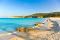 Sardinia beach, the Marmorata, Santa Teresa, Italy. Royalty Free Stock Photo