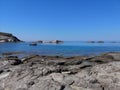 Sardinia cala sapone Beach on Sant& x27;Antioco island Royalty Free Stock Photo