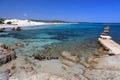 Sardinia - Capo Comino beach Royalty Free Stock Photo