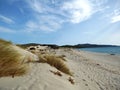 Italy, Sardinia, Carbonia Iglesias, Porto Pino, the dunes beach Royalty Free Stock Photo