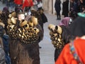 Sardinia carnival tradition with Issohadores and mamuthones mask