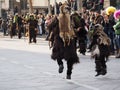 Sardinia carnival tradition with Issohadores and mamuthones mask