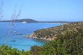 Sardinia coastline and Villasimius - Italy Royalty Free Stock Photo