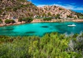 Sardinia landscape la maddalena sea Royalty Free Stock Photo