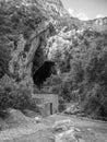 Sardinia. Natural monuments. Caves of San Giovanni, near Domusnovas in Iglesiente region. Southern entrance