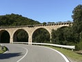 Sardinia. Old railway bridge Royalty Free Stock Photo