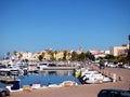 Italy, Sardinia, Portoscuso, view of the marine port