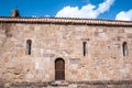 Sardinia. San Giovanni Suergiu. Palmas. Ancient Church of Santa Maria di Palmas, 11th century AD. Southern facade