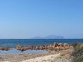 Sardinia seascape in summer Royalty Free Stock Photo