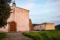 small country church, Sardinia Royalty Free Stock Photo