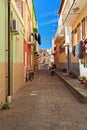 Sardinia - small street Royalty Free Stock Photo