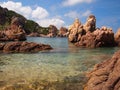 Sardinian coast Royalty Free Stock Photo