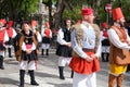 Sardinian men at Saint Efisio Feast festival parade