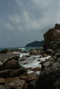 Sardinian rocky beach 9 Royalty Free Stock Photo