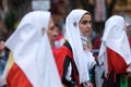 Sardinian women at Saint Efisio Feast festival parade