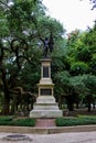 The Sargent Jasper monument in Battery Park, Charleston, SC