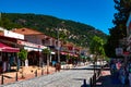 Sarigerme central market street where many different shops