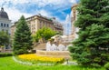 Sarindar Fountain in Bucharest