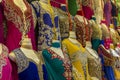 Saris on display at Tekka Market in Singapore