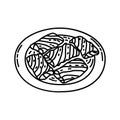 Sarma Icon. Doodle Hand Drawn or Outline Icon Style